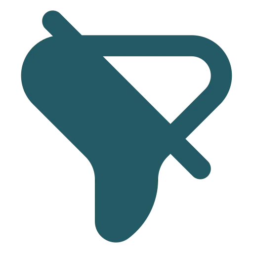clear filter icon
